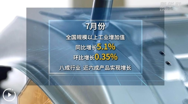 国家统计局：8月份国民经济运行总体平稳