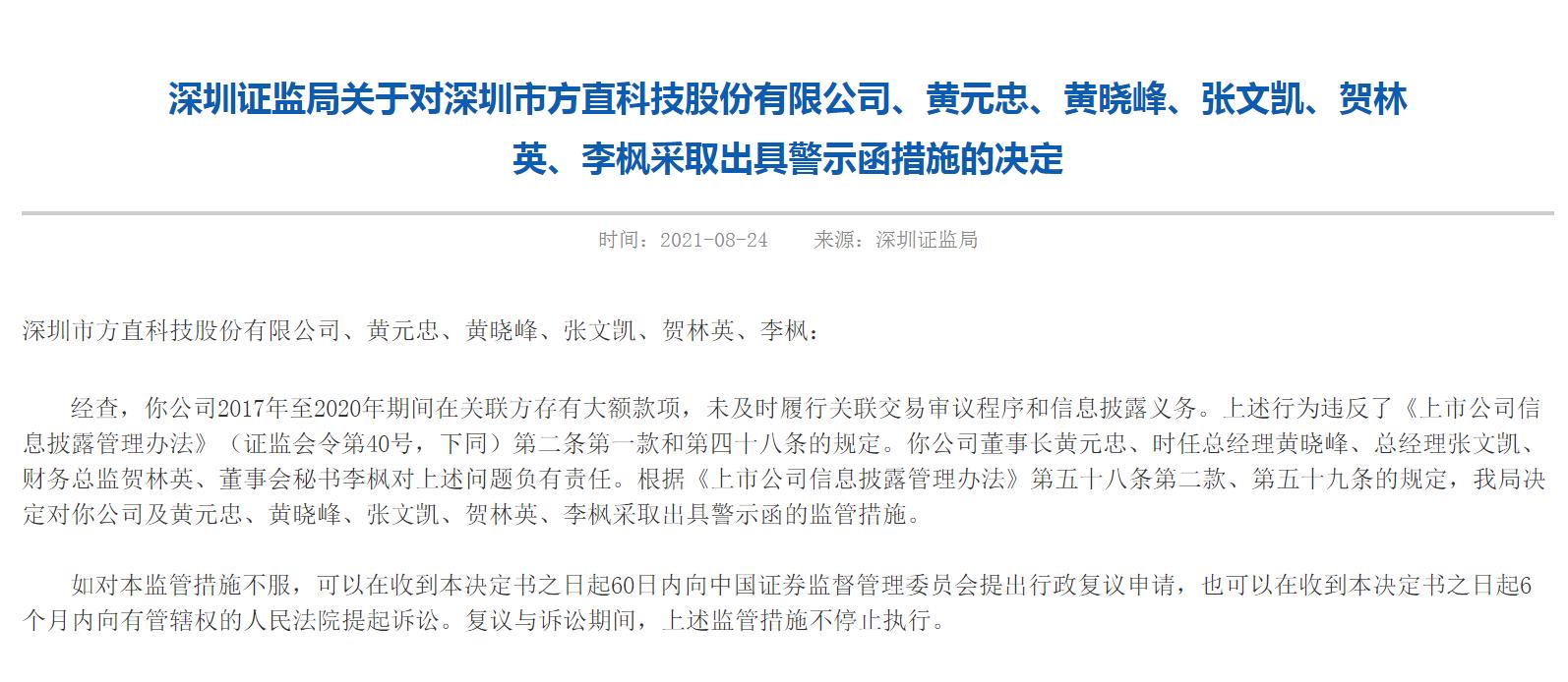 因未按期披露财报 6家债券发行人及其信披负责人被北京证监局出具警示函