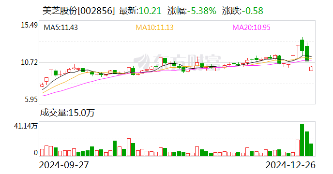 美芝股份12月25日龙虎榜数据