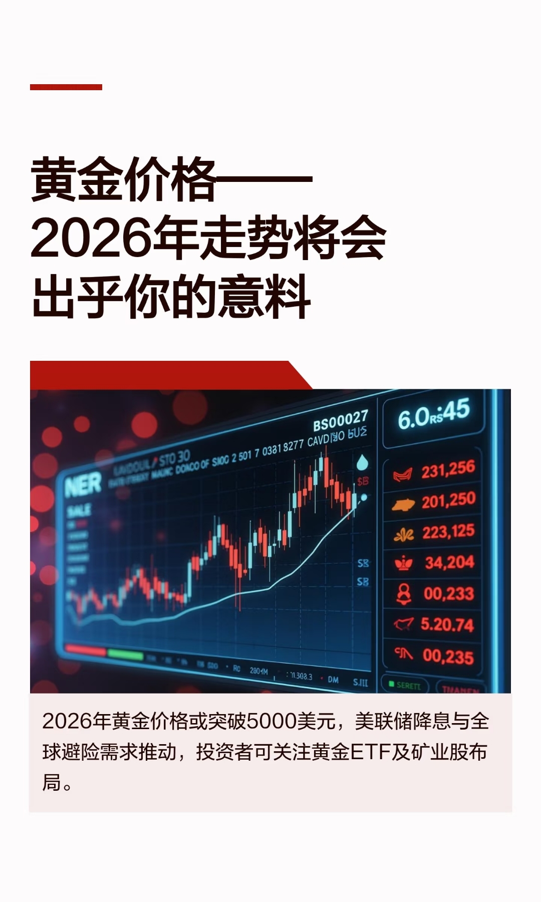 金价连续五日创新高!还能买吗?