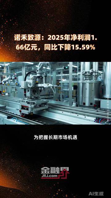 诺禾致源：2025年度净利润约1.67亿元，同比下降15.16%